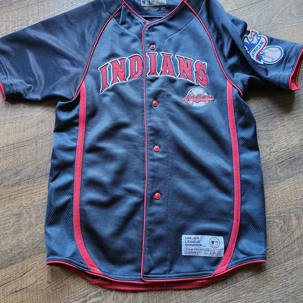 Kids Indians Baseball Jersey